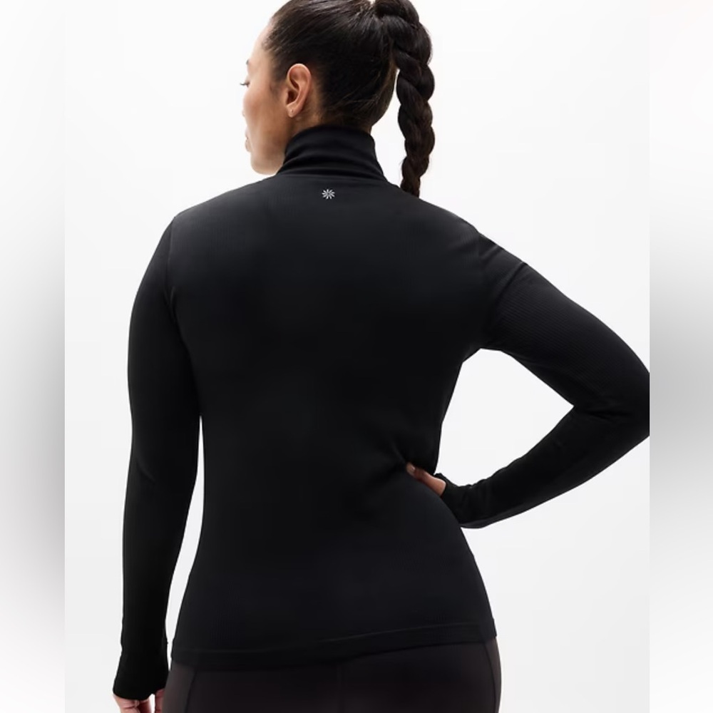 🆕 Athleta Flurry Seamless Turtleneck Top